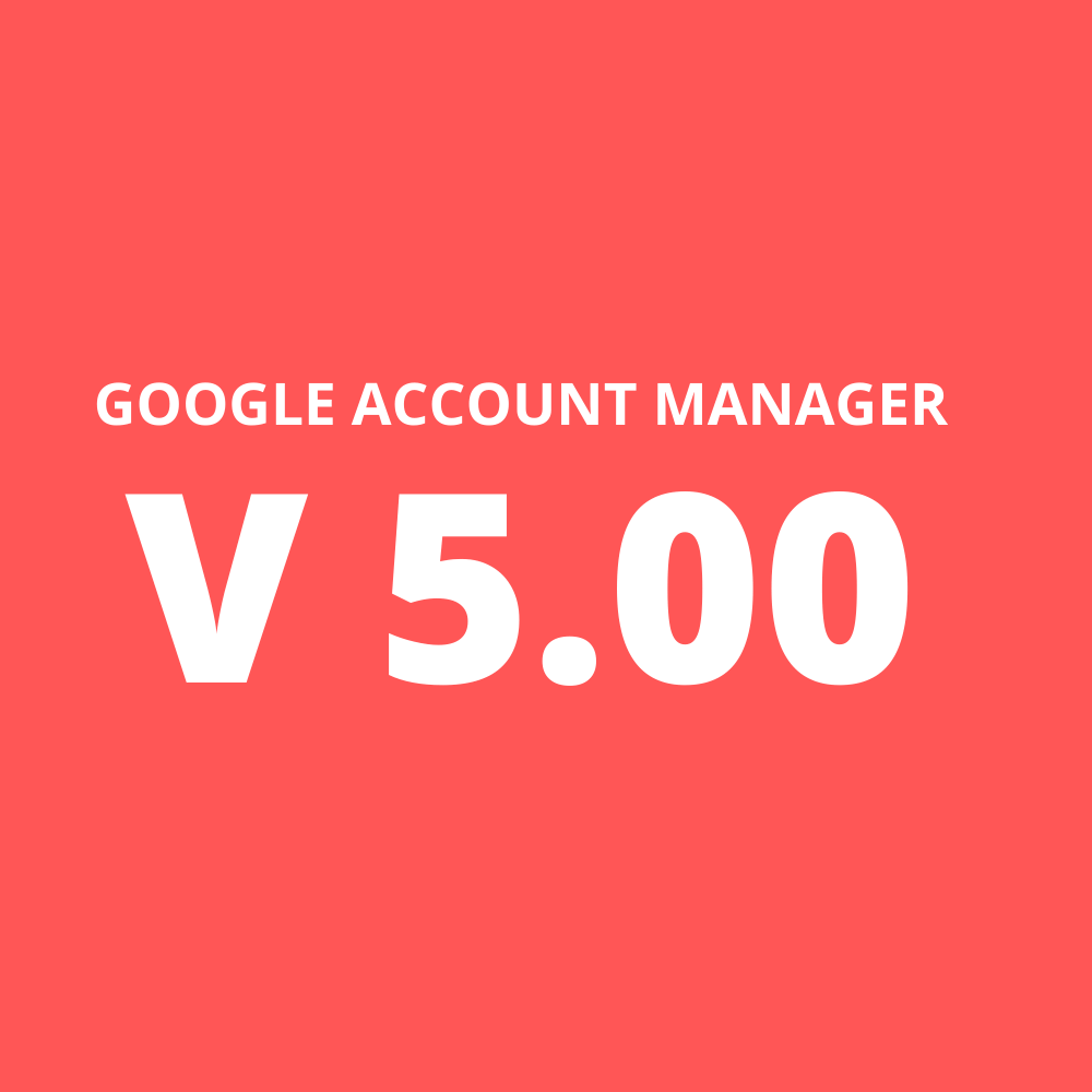 Google Account Manager 5