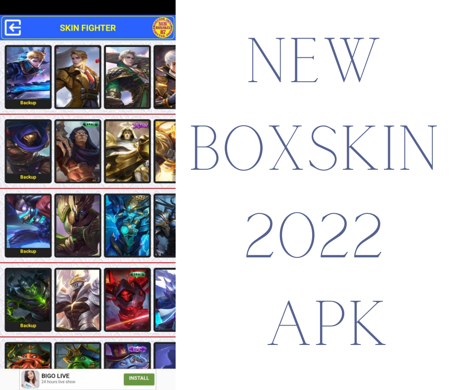 New Boxskin 2022 Apk Download (new Update)